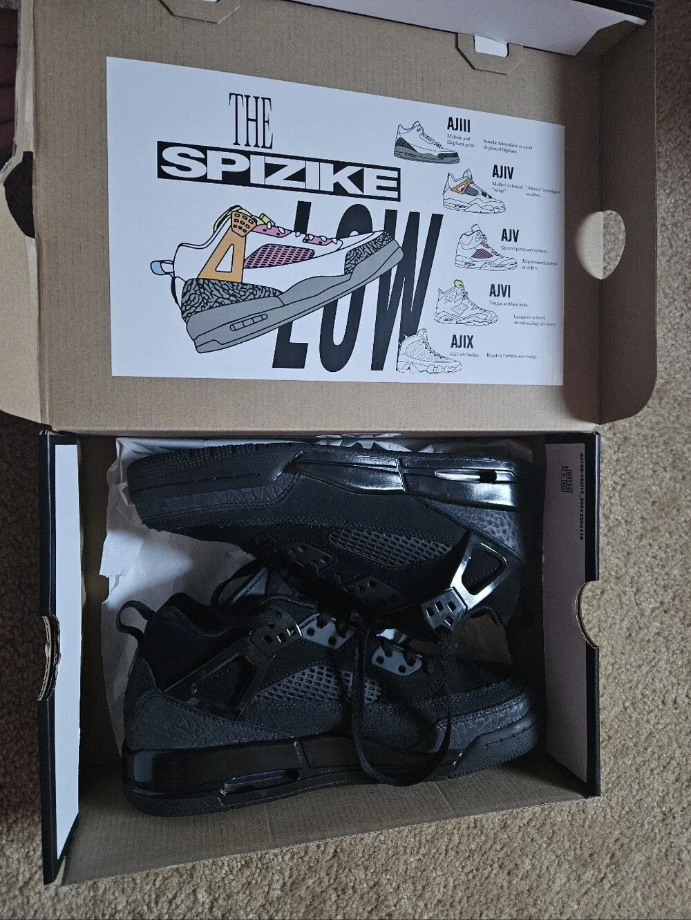 NWOT Jordan Spizike Shoes